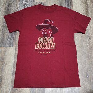 Coach Bobby Bowden Tribute T-Shirt 1929-2021 FSU Seminoles Red Size Small S